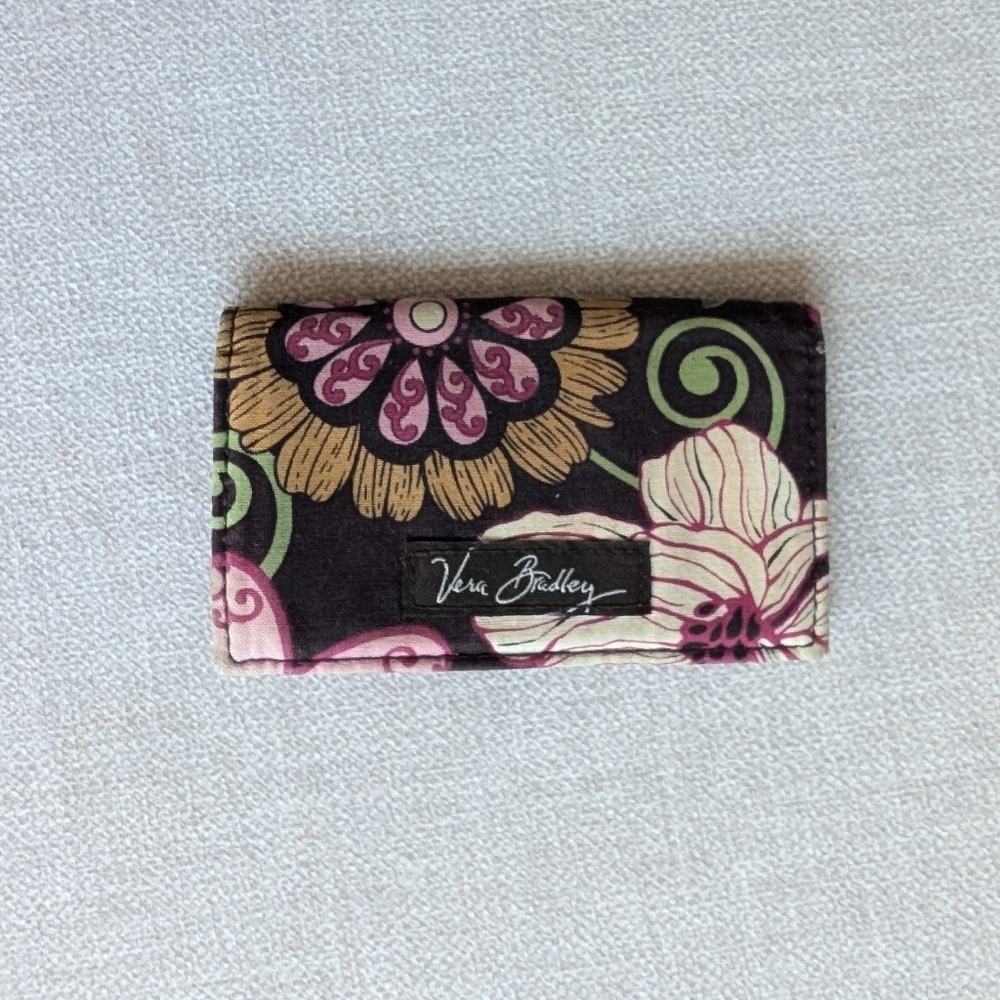 Vera Bradley | Retired Mod Floral Pink Small Card Holder